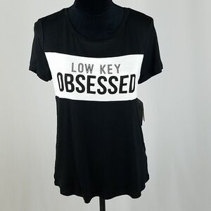 3/$24 Rebellious One M Low Key Obsessed top